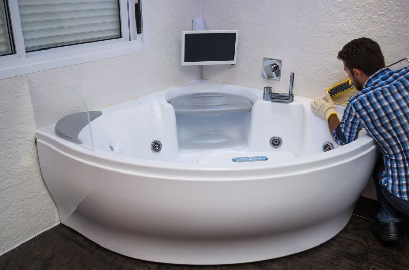 Close-up of Fitted Bathtub